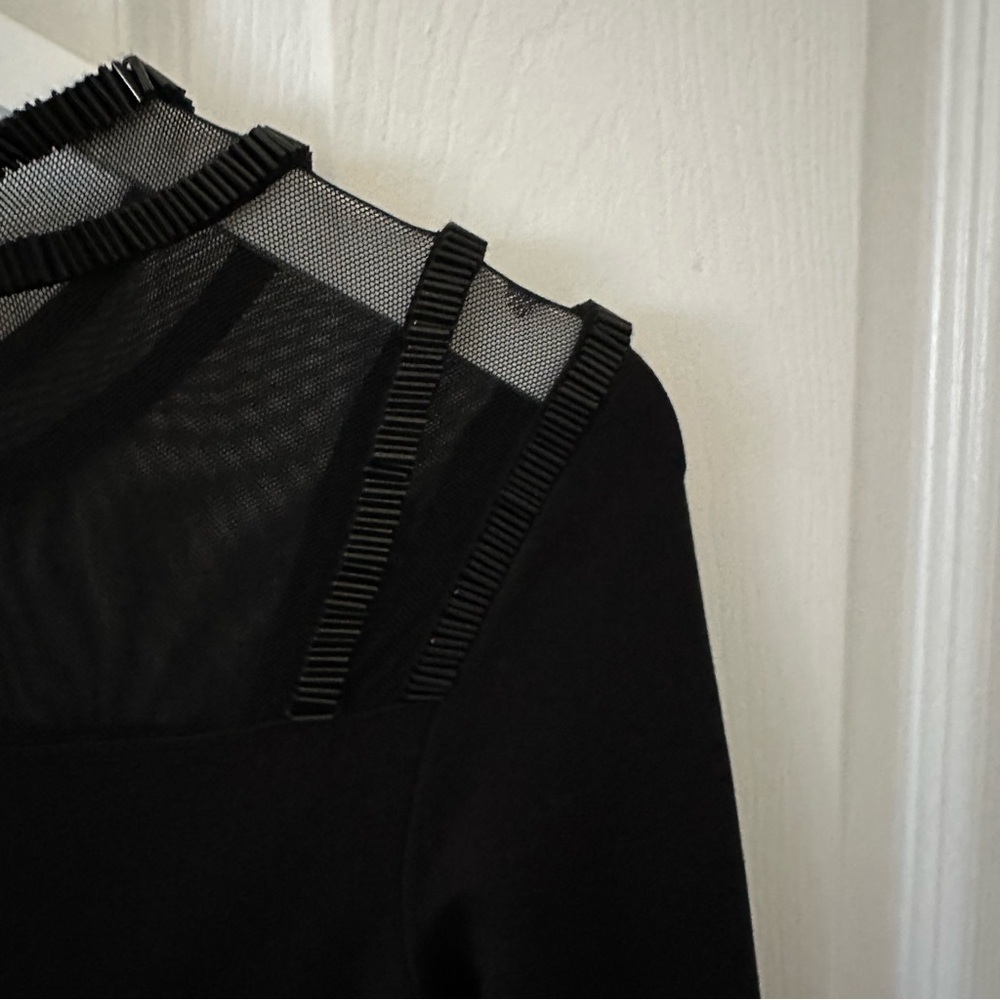 Black Long Sleeve Dress - Picture 7 of 7